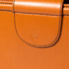 1992-97 Ferrari 456 GT Schedoni Tan Leather Suitcase with Front Pocket