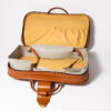 1992-97 Ferrari 456 GT Schedoni Tan Leather Suitcase with Front Pocket