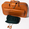 1992-97 Ferrari 456 GT Schedoni Tan Leather Suitcase with Front Pocket