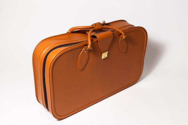 1992-97 Ferrari 456 GT Schedoni Tan Leather Suitcase