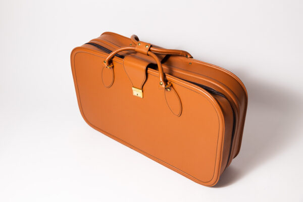 1992-97 Ferrari 456 GT Schedoni Tan Leather Suitcase