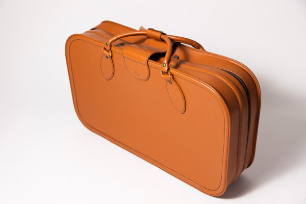 1992-97 Ferrari 456 GT Schedoni Tan Leather Suitcase