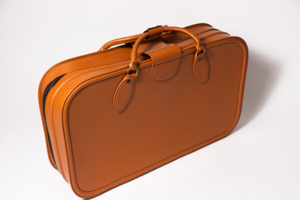 1992-97 Ferrari 456 GT Schedoni Tan Leather Suitcase