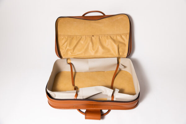 1992-97 Ferrari 456 GT Schedoni Tan Leather Suitcase