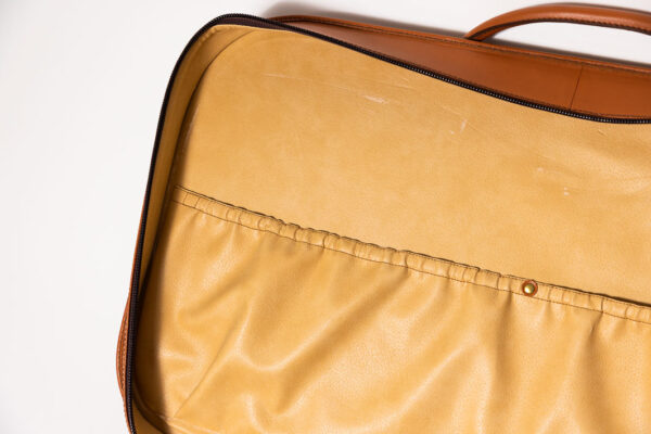 1992-97 Ferrari 456 GT Schedoni Tan Leather Suitcase