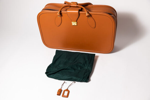 1992-97 Ferrari 456 GT Schedoni Tan Leather Suitcase