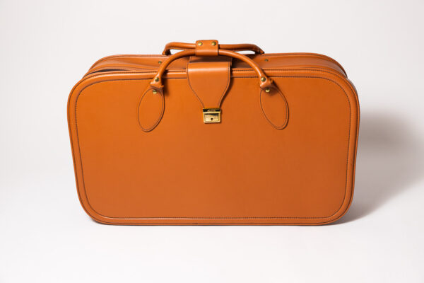 1992-97 Ferrari 456 GT Schedoni Tan Leather Suitcase