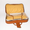 1992-97 Ferrari 456 GT Schedoni Tan Leather Suitcase with Front Pocket