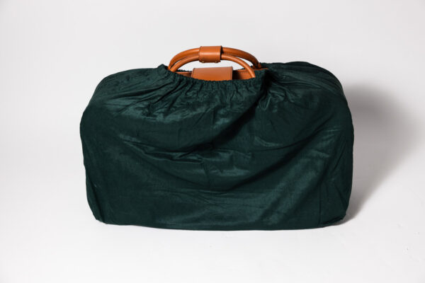 1992-97 Ferrari 456 GT Schedoni Tan Leather Suitcase with Front Pocket