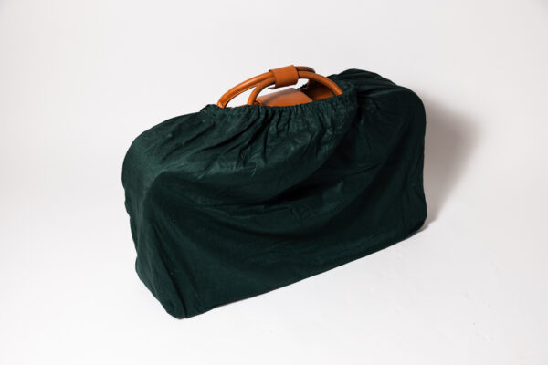 1992-97 Ferrari 456 GT Schedoni Tan Leather Suitcase with Front Pocket