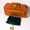 1992-97 Ferrari 456 GT Schedoni Tan Leather Suitcase with Front Pocket