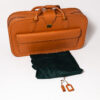 1992-97 Ferrari 456 GT Schedoni Tan Leather Suitcase with Front Pocket