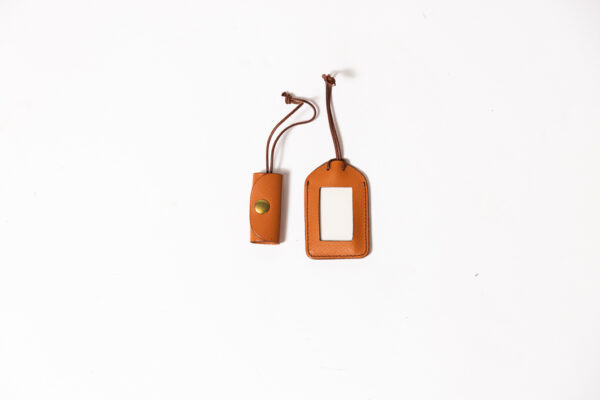 1992-97 Ferrari 456 GT Schedoni Tan Leather Suitcase with Front Pocket