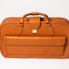 1992-97 Ferrari 456 GT Schedoni Tan Leather Suitcase with Front Pocket