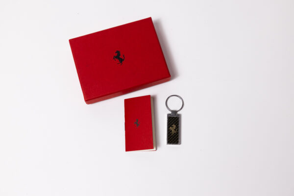 1990-2026 Ferrari Carbon Fibre Keyring Key Fob 355 550 F40 F50 599 430 458 488 F12
