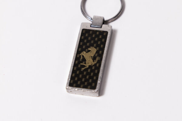 1990-2026 Ferrari Carbon Fibre Keyring Key Fob 355 550 F40 F50 599 430 458 488 F12