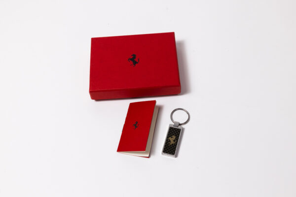 1990-2026 Ferrari Carbon Fibre Keyring Key Fob 355 550 F40 F50 599 430 458 488 F12