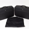 2005-09 Ferrari F430 3-Piece Black Schedoni Leather Luggage Set