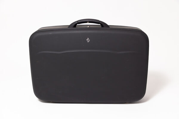 2005-09 Ferrari F430 3-Piece Black Schedoni Leather Luggage Set