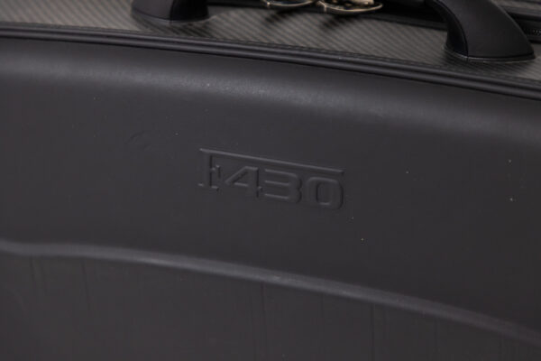 2005-09 Ferrari F430 3-Piece Black Schedoni Leather Luggage Set