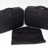 2005-09 Ferrari F430 3-Piece Black Schedoni Leather Luggage Set
