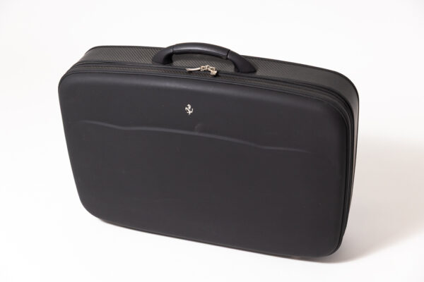 2005-09 Ferrari F430 3-Piece Black Schedoni Leather Luggage Set