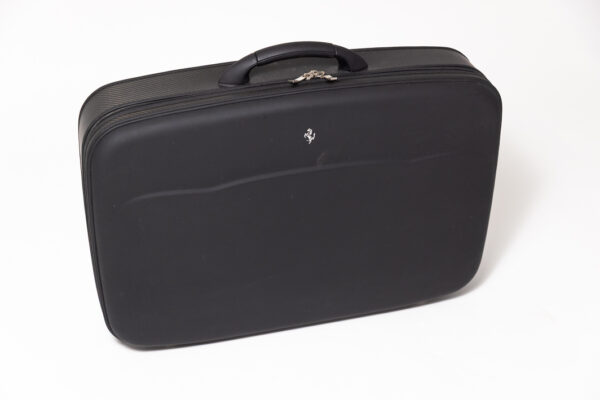 2005-09 Ferrari F430 3-Piece Black Schedoni Leather Luggage Set