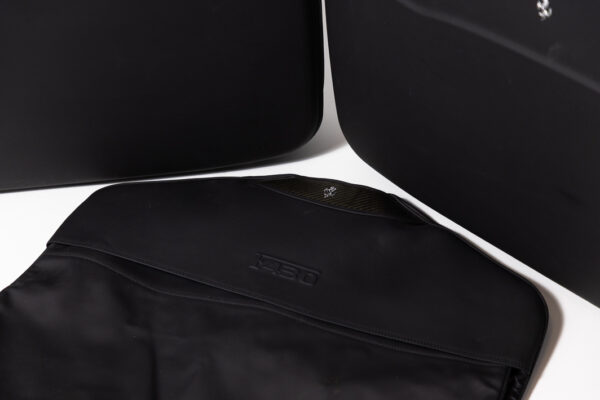 2005-09 Ferrari F430 3-Piece Black Schedoni Leather Luggage Set