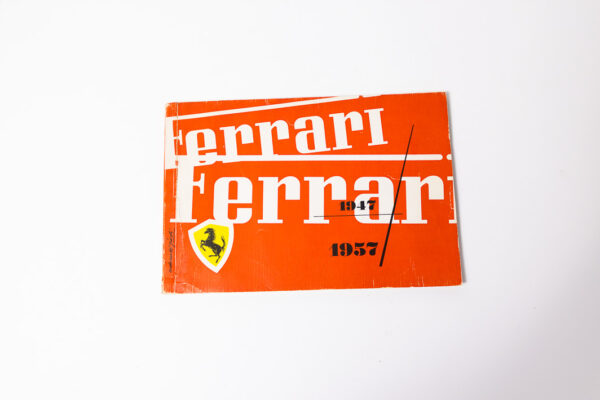 1957 Ferrari Yearbook Annuario 250 335S 410 500 TR