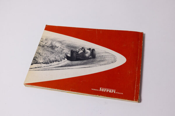 1957 Ferrari Yearbook Annuario 250 335S 410 500 TR