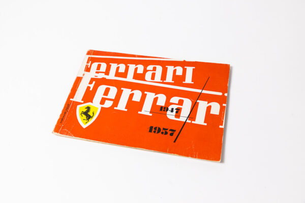 1957 Ferrari Yearbook Annuario 250 335S 410 500 TR