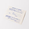 1963-74 S.E.V. Marchal Headlamp Headlight Certificate Card Ferrari 250 275 330 365 Daytona Dino