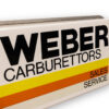1970-80's Weber Carburettors Illuminated Workshop Sign 246 Dino Daytona 308