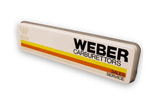 1970-80's Weber Carburettors Illuminated Workshop Sign 246 Dino Daytona 308