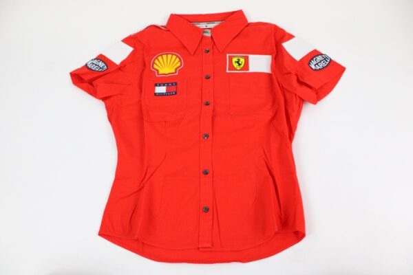2000’s Ferrari Tommy Hilfiger F1 Team Shirt Size L Schumacher 4