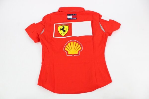 2000’s Ferrari Tommy Hilfiger F1 Team Shirt Size L Schumacher 6