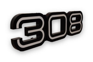 1975-85 Ferrari 308 Illuminated Dealership Showroom Sign GTB GTS Quattrovalvole
