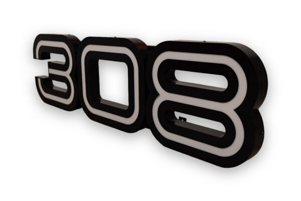 1975-85 Ferrari 308 Illuminated Dealership Showroom Sign GTB GTS Quattrovalvole