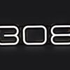 1975-85 Ferrari 308 Illuminated Dealership Showroom Sign GTB GTS Quattrovalvole