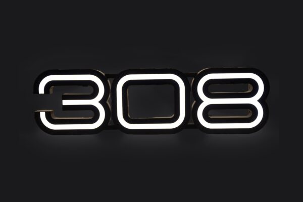 1975-85 Ferrari 308 Illuminated Dealership Showroom Sign GTB GTS Quattrovalvole