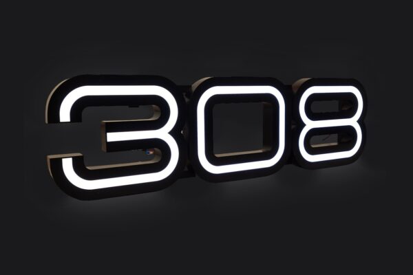 1975-85 Ferrari 308 Illuminated Dealership Showroom Sign GTB GTS Quattrovalvole