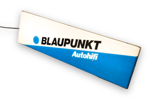 1980-90's Blaupunkt Autohifi Illuminated Dealership Sign 308 328 Testarossa