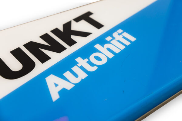 1980-90's Blaupunkt Autohifi Illuminated Dealership Sign 308 328 Testarossa