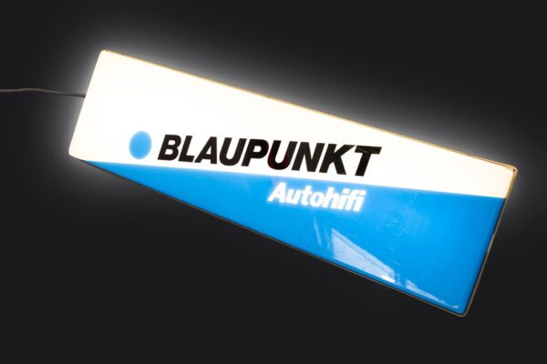 1980-90's Blaupunkt Autohifi Illuminated Dealership Sign 308 328 Testarossa