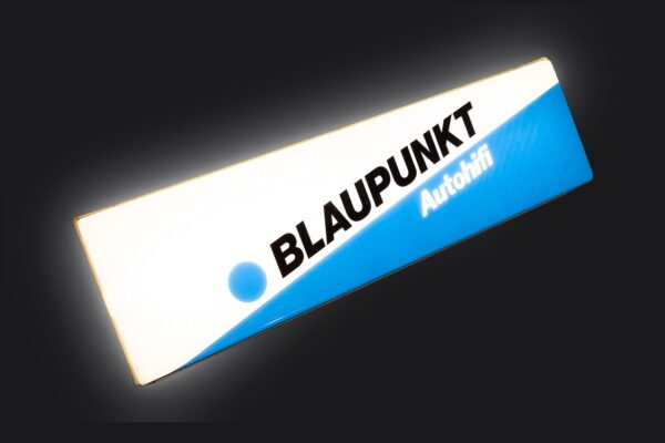 1980-90's Blaupunkt Autohifi Illuminated Dealership Sign 308 328 Testarossa