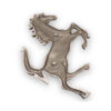 Large Aluminium Ferrari Cavallino Prancing Horse Dealer Sign 308 Dino 246 F40