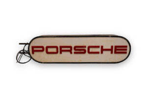 1970-90's Porsche Double-Sided Illuminated Dealership Forecourt Sign 911 930 944