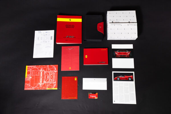 1995-97 Ferrari F50 Enzo Owners Manual and Literature Set