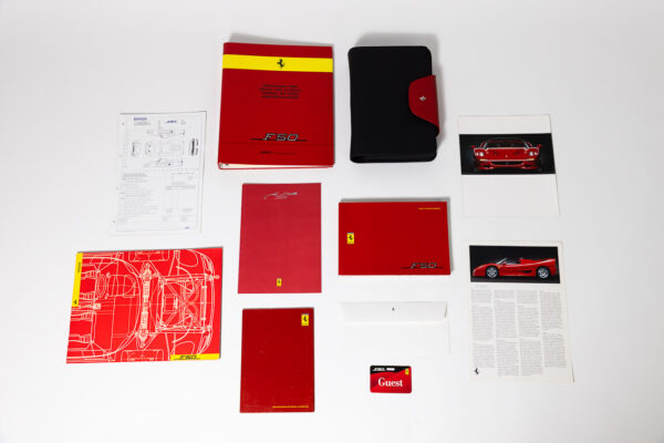 1995-97 Ferrari F50 Enzo Owners Manual and Literature Set