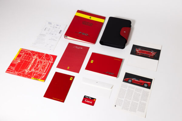 1995-97 Ferrari F50 Enzo Owners Manual and Literature Set
